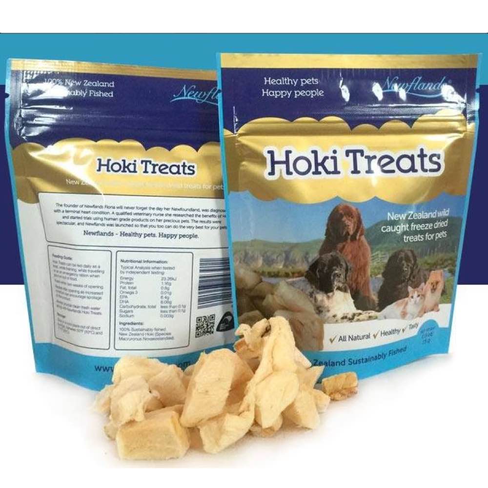 Newflands Hoki Bites Freeze Dried Cat & Dog Treats 15g - Kohepets