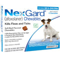 NexGard Chews For Small Dogs (4-10kg) 3ct - Kohepets