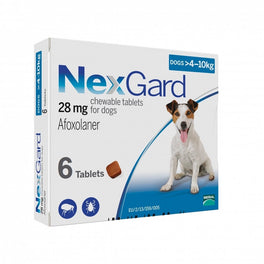 NexGard Chews For Small Dogs (4-10kg) 6ct - Kohepets