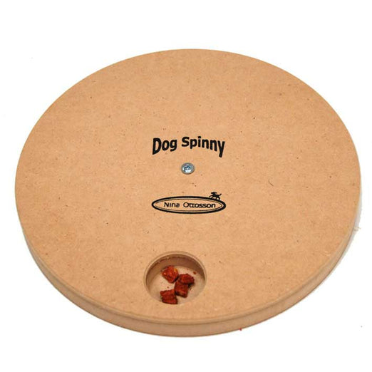 Nina Ottosson Spinny Wood Interactive Dog Toy - Kohepets