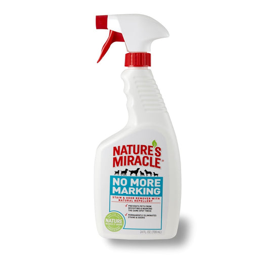 10% OFF: Nature’s Miracle No More Marking Stain & Odor Remover With Natural Repellent Spray 24oz - Kohepets
