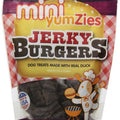 Nootie Yumzies Grain Free Duck Jerky Burgers BBQ Flavor Dog Treats - Kohepets