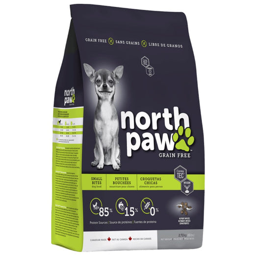 North Paw Small Bites Grain-Free Dry Dog Food 2.72kg - Kohepets