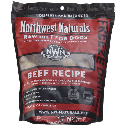 Northwest Naturals Beef Freeze Dried Raw Diet For Dogs Kohepets