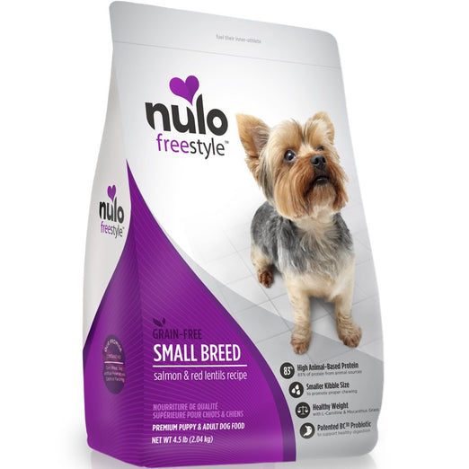 Nulo Freestyle Grain Free Small Breed Salmon & Red Lentil Dry Dog Food - Kohepets