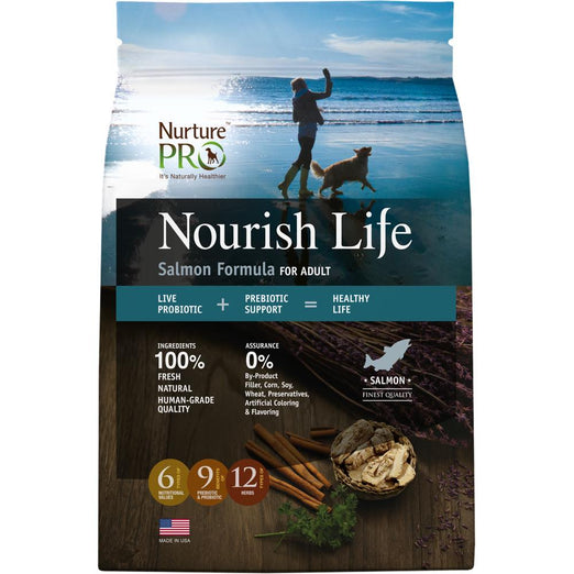 20% OFF: Nurture Pro Nourish Life Salmon Dry Dog Food - Kohepets