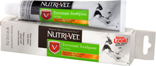 Nutri-Vet Chicken Flavour Enzymatic Toothpaste for Dogs 70g - Kohepets