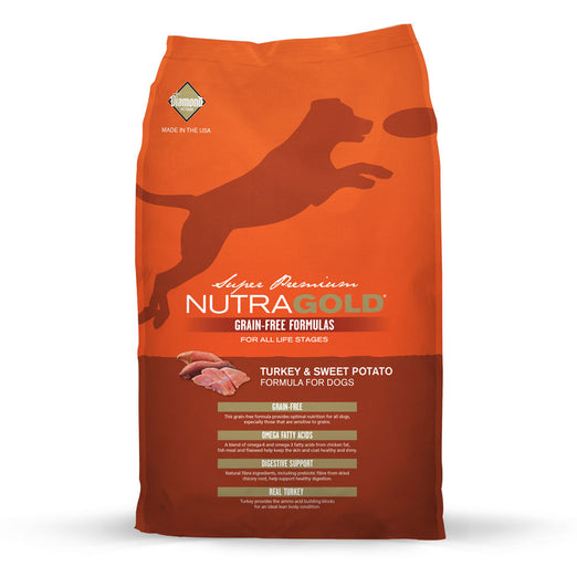 '50% OFF': NutraGold Grain Free Turkey & Sweet Potato Dry Dog Food - Kohepets
