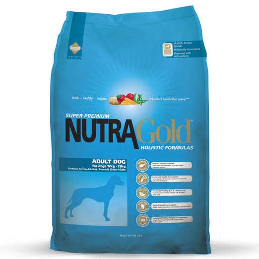 25% OFF: NutraGold Holistic Adult Dry Dog Food 3kg - Kohepets