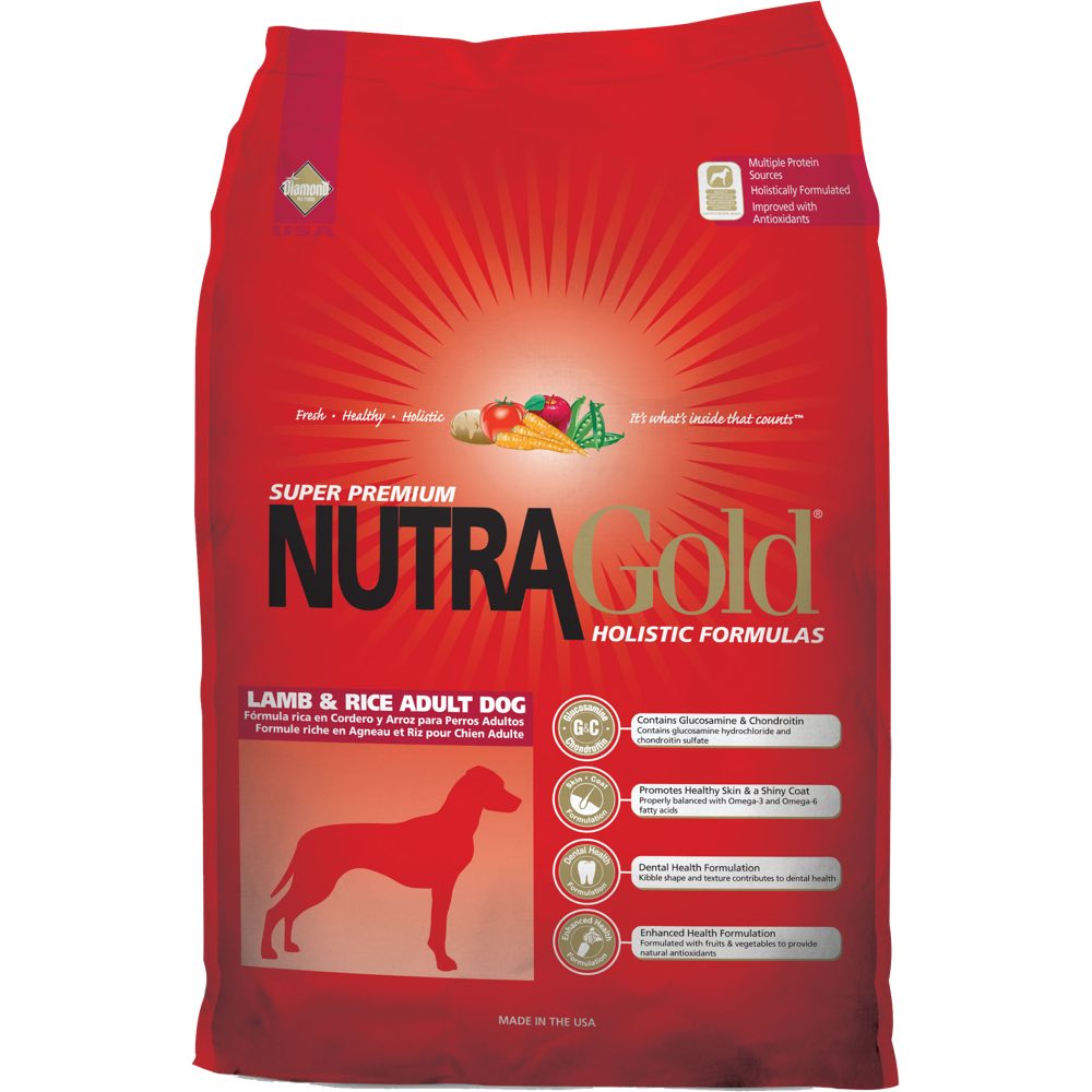 NutraGold Holistic Lamb & Rice Dry Dog Food - Kohepets