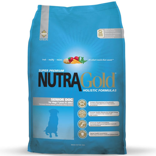 NutraGold Holistic Senior Dog Food 3kg - Kohepets