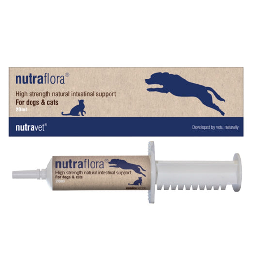 Nutravet Nutraflora Intestinal Support Supplement For Cats & Dogs 20ml - Kohepets