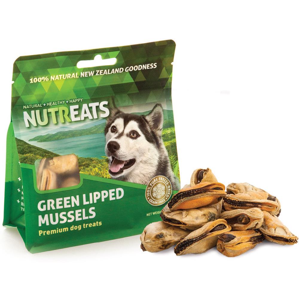 Nutreats Green Lipped Mussels Dog Treats 50g - Kohepets