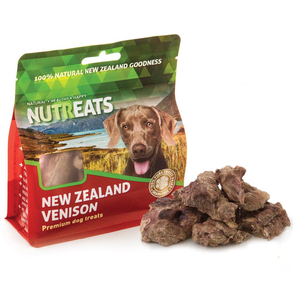 Nutreats New Zealand Venison Dog Treats 50g - Kohepets