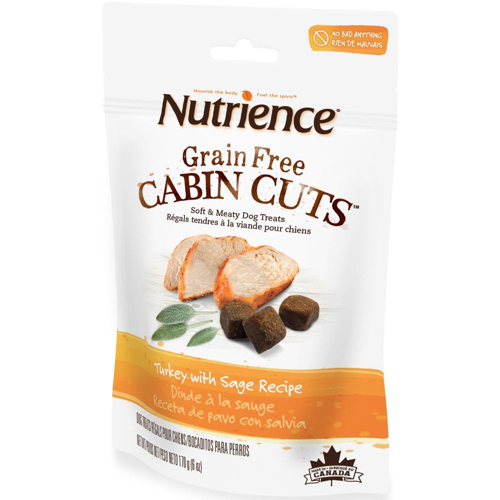 Nutrience Grain Free Cabin Cuts Turkey With Sage Dog Treats 170g - Kohepets