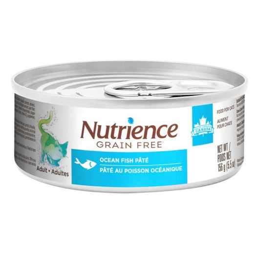Nutrience Grain Free Ocean Fish Pate Canned Cat Food 156g - Kohepets