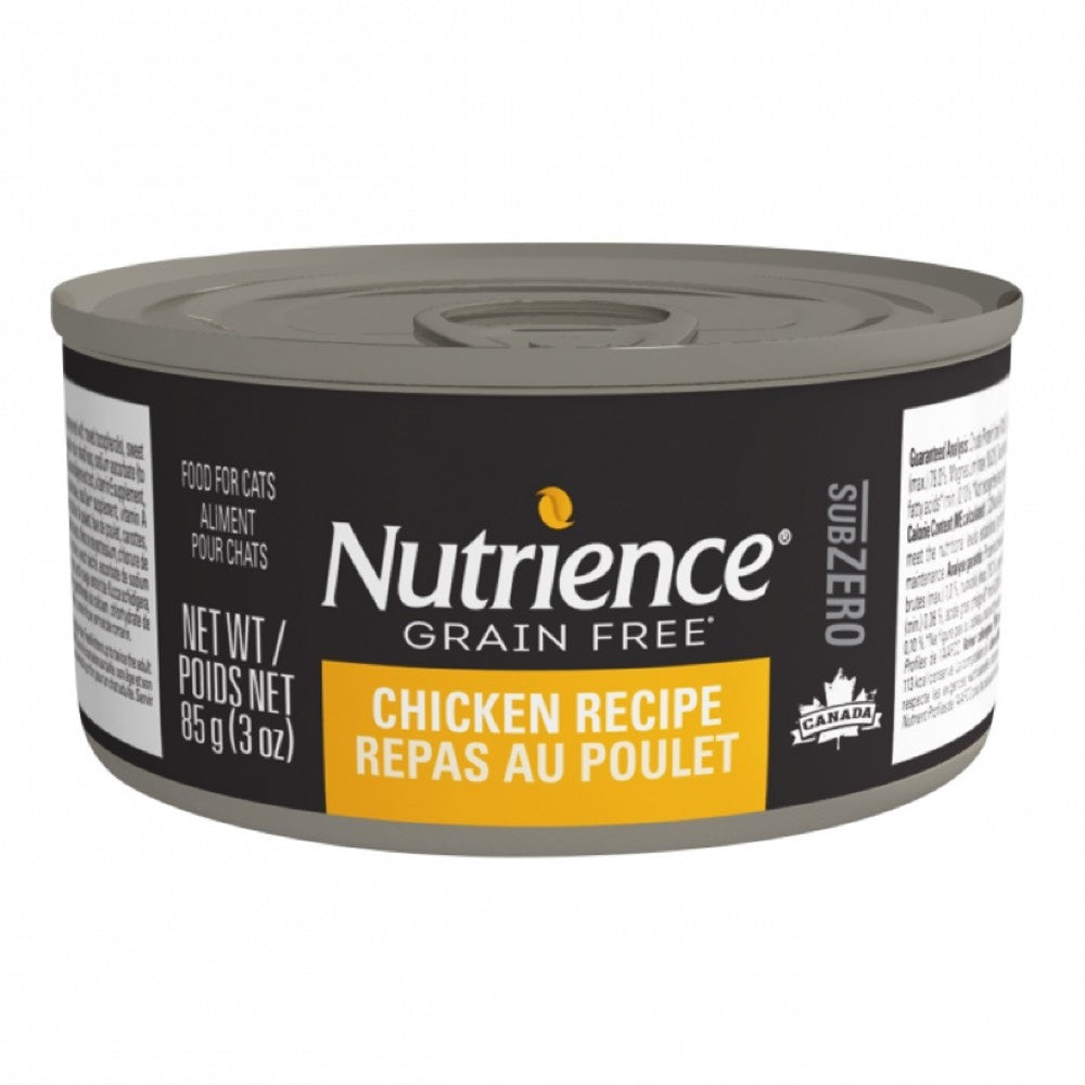 Nutrience Subzero Chicken Recipe Grain Free Canned Cat Food 85g - Kohepets