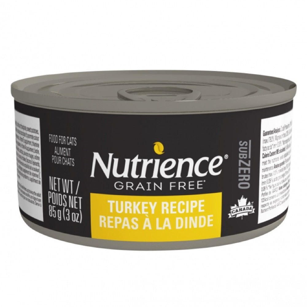 Nutrience Subzero Turkey Recipe Grain Free Canned Cat Food 85g - Kohepets