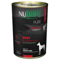 HOPE Dog Rescue Donation: Nutripe Pure Beef & Green Tripe Canned Dog Food 390g x 12 Cans - Kohepets
