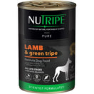 Nutripe Pure Lamb & Green Tripe Canned Dog Food 390g