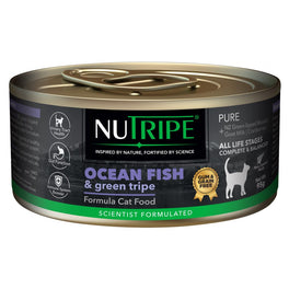 20% OFF: Nutripe Pure Ocean Fish & Green Tripe Gum & Grain-Free Canned CAT Food 95g