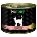 Nutripe Classic Salmon With Green Tripe Canned Cat Food 185g - Kohepets