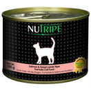 Nutripe Classic Salmon With Green Tripe Canned Cat Food 185g
