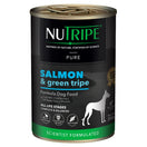 10% OFF: Nutripe Pure Salmon & Green Tripe Canned Dog Food 390g