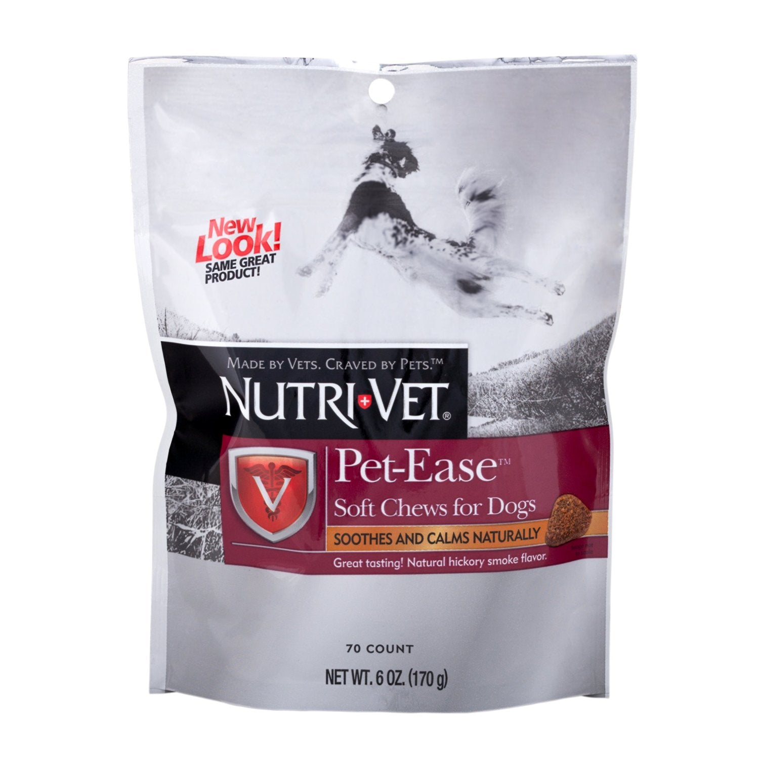 10% OFF: Nutri-Vet Pet-Ease Calming Soft Chews for Dogs 70 Chews - Kohepets