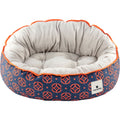 Ohpopdog Heritage Reversible Dog Bed (Baba Navy 150) - Kohepets