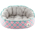 Ohpopdog Heritage Reversible Dog Bed (Bibik Pink 14) - Kohepets