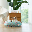 Ohpopdog Heritage Reversible Dog Bed (Straits Mint 17) - Kohepets