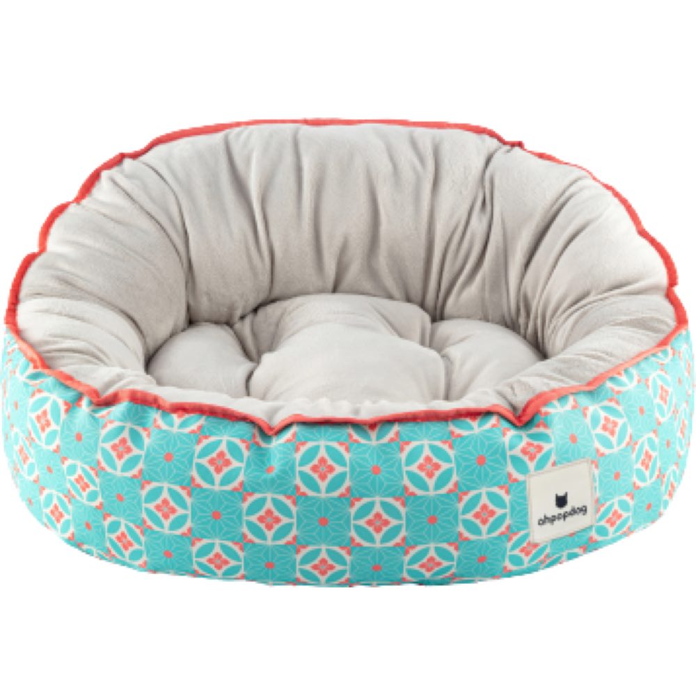 Ohpopdog Heritage Reversible Dog Bed (Straits Mint 17) - Kohepets