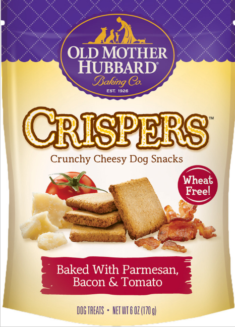 Old Mother Hubbard Crispers Parmesan, Bacon & Tomato Dog Treats 6oz - Kohepets