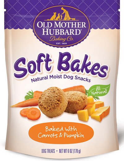 Old Mother Hubbard Soft Bakes Carrots & Pumpkin Dog Treats 6oz - Kohepets