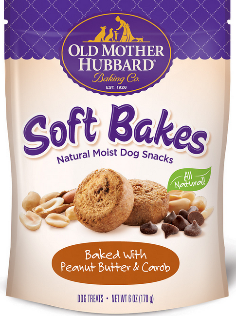 Old Mother Hubbard Soft Bakes Peanut Butter & Carob Dog Treats 6oz - Kohepets