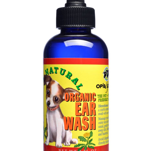 Opie & Dixie Organic Ear Wash For Dogs 4oz - Kohepets