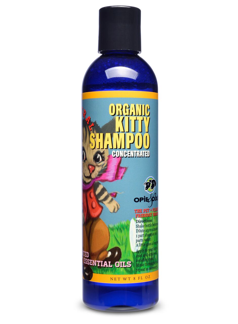 Opie & Dixie Organic Kitty Shampoo 8oz - Kohepets