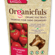 Organicfuls Strawberry Flax Organic Dog Treats 113g - Kohepets