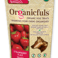 Organicfuls Strawberry Flax Organic Dog Treats 113g - Kohepets