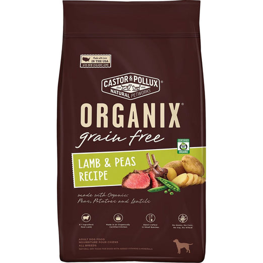 Organix Grain Free Lamb & Peas Dry Dog Food 1.8kg - Kohepets
