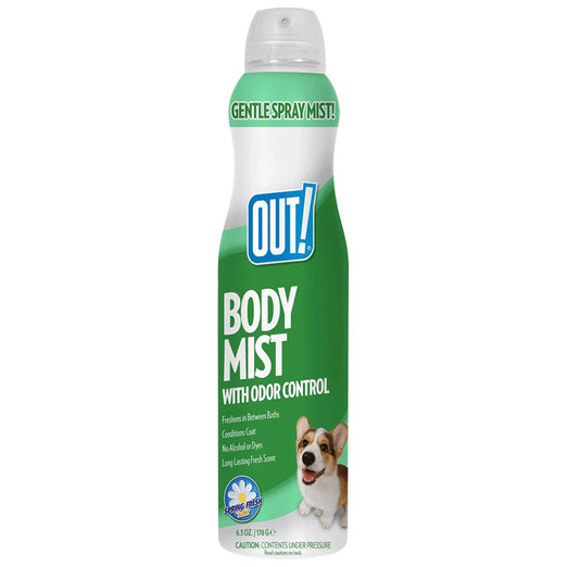 OUT! Body Mist Dog Cologne Spray (Spring Fresh) 178g