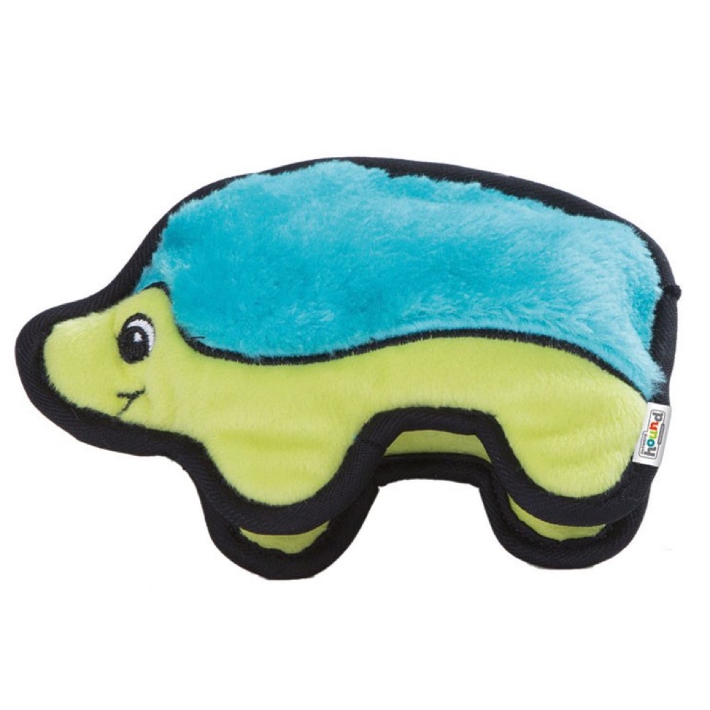 Outward Hound Invincibles Mini Dog Plush Toy - Hedgehog - Kohepets