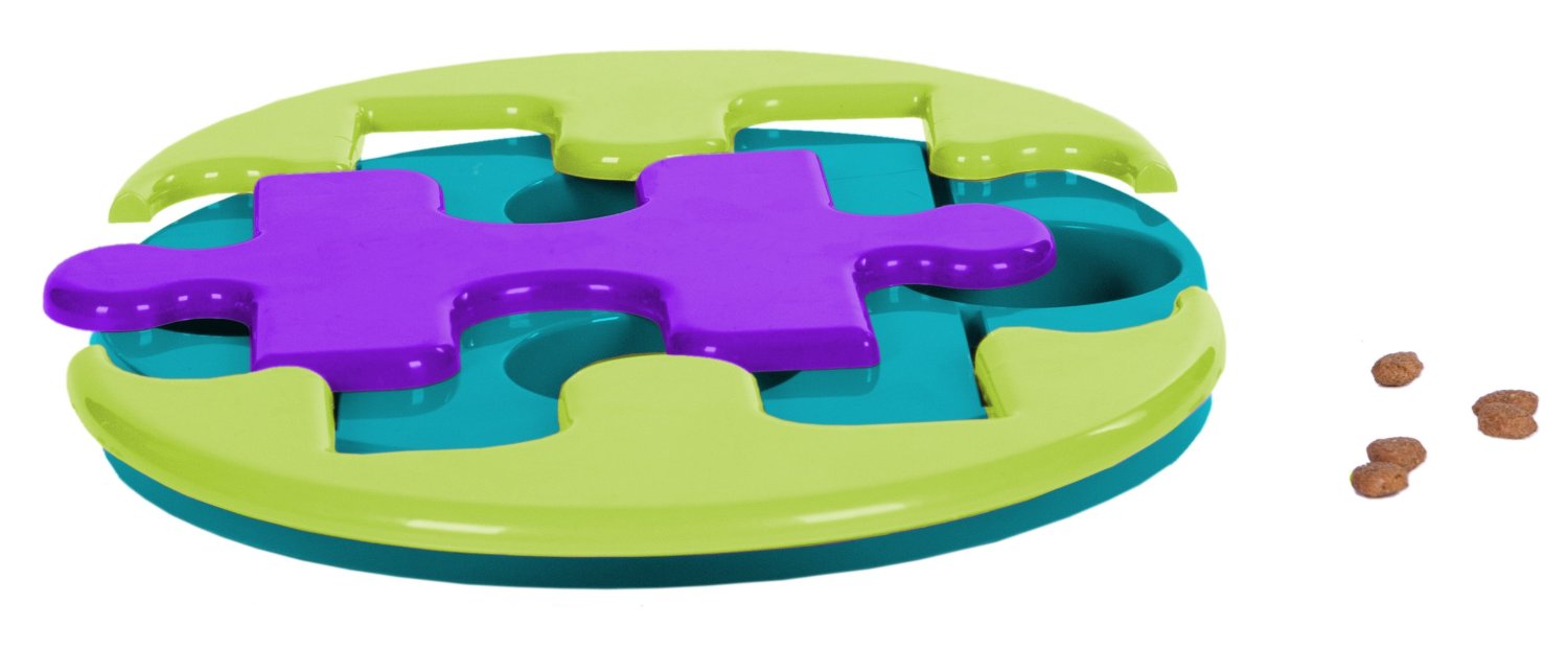 Outward Hound Jigsaw Glider Treat Puzzle Dog Toy - Kohepets