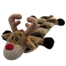 Outward Hound Holiday X'mas Squeaker Matz Reindeer Dog Toy
