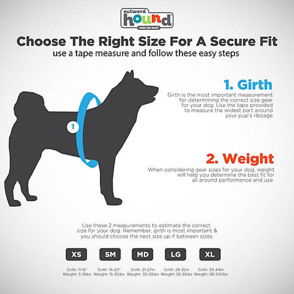 Outward Hound Ripstop Life Jacket (Orange) - Kohepets