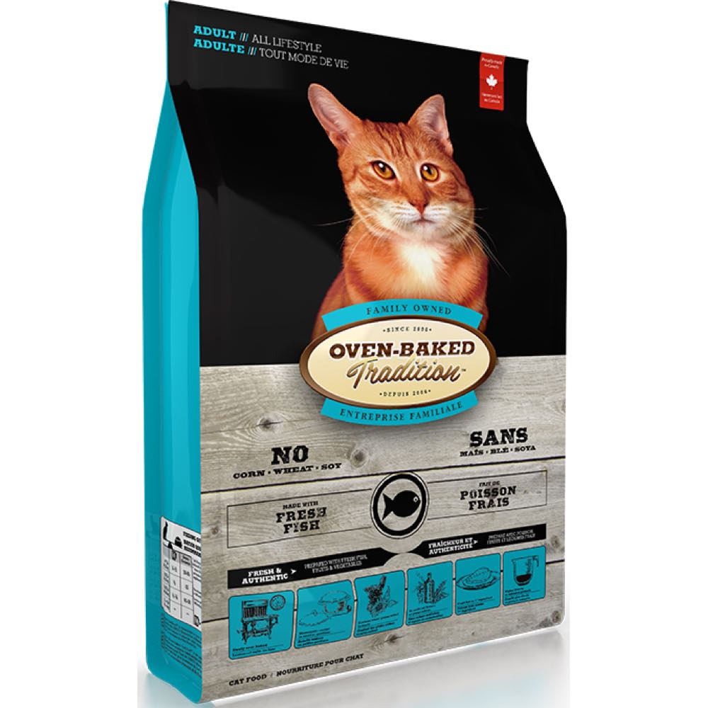 Oven-Baked Tradition Fish Adult Dry Cat Food - Kohepets