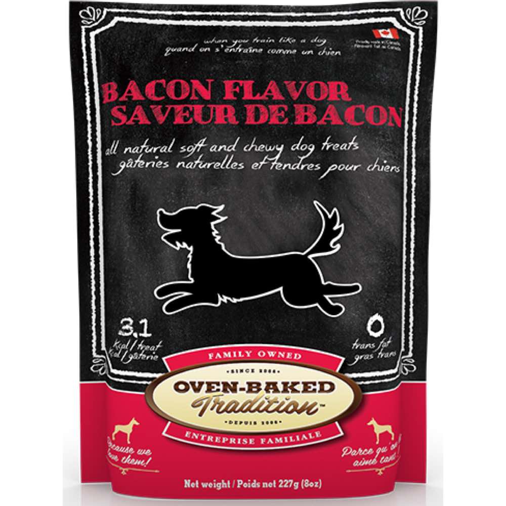 Oven-Baked Tradition Bacon Dog Treats 227g - Kohepets