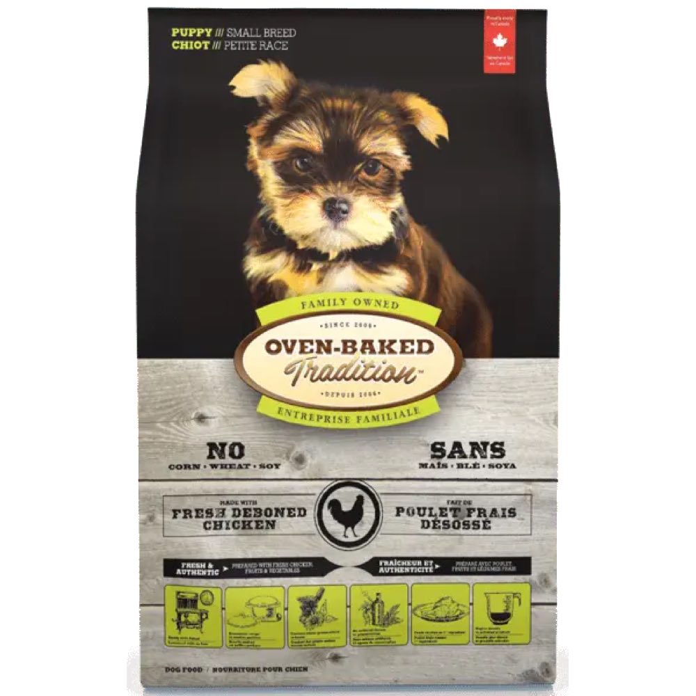 Oven-Baked Tradition Chicken Small Breed Puppy Dry Dog Food 5lb - Kohepets