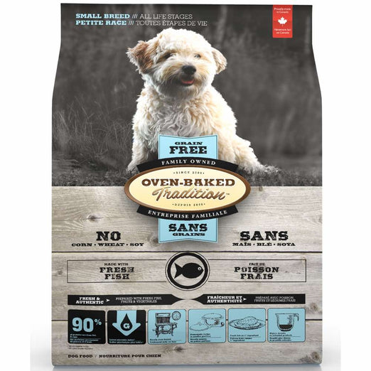 Oven-Baked Tradition Fish Small Breed Grain Free Dry Dog Food 5lb - Kohepets